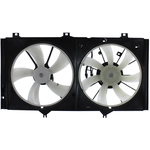 Order Radiator And Condenser Fan Assembly by APDI - 6010210 For Your Vehicle