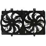 Order APDI - 6010302 - Dual Radiator and Condenser Fan Assembly For Your Vehicle