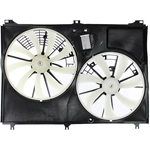 Order APDI - 6010331 - Dual Radiator and Condenser Fan Assembly For Your Vehicle