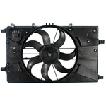 Order APDI - 6010350 - Dual Radiator and Condenser Fan Assembly For Your Vehicle