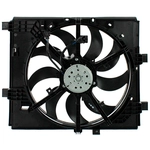 Order Radiator And Condenser Fan Assembly by APDI - 6010363 For Your Vehicle