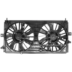 Order APDI - 6012107 - Dual Radiator and Condenser Fan Assembly For Your Vehicle