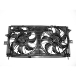Order APDI - 6016124 - Dual Radiator and Condenser Fan Assembly For Your Vehicle