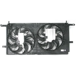 Order APDI - 6016129 - Dual Radiator and Condenser Fan Assembly For Your Vehicle