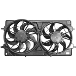 Order APDI - 6016135 - Dual Radiator and Condenser Fan Assembly For Your Vehicle