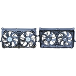 Order APDI - 6016156 - Dual Radiator and Condenser Fan Assembly For Your Vehicle