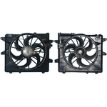 Order APDI - 6018119 - Dual Radiator and Condenser Fan Assembly For Your Vehicle