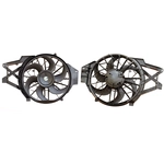 Order APDI - 6018144 - Dual Radiator and Condenser Fan Assembly For Your Vehicle