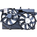 Order APDI - 6018155 - Dual Radiator and Condenser Fan Assembly For Your Vehicle