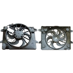 Order APDI - 6024103 - Dual Radiator and Condenser Fan Assembly For Your Vehicle