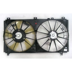 Order APDI - 6025107 - Dual Radiator and Condenser Fan Assembly For Your Vehicle
