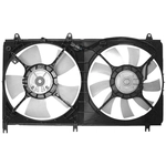 Order Radiator And Condenser Fan Assembly by APDI - 6026111 For Your Vehicle