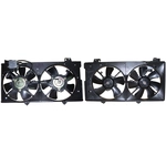 Order APDI - 6028120 - Dual Radiator and Condenser Fan Assembly For Your Vehicle