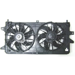 Order APDI - 6031107 - Dual Radiator and Condenser Fan Assembly For Your Vehicle