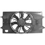 Order Radiator And Condenser Fan Assembly by APDI - 6032107 For Your Vehicle