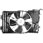Order APDI - 6034118 - Dual Radiator and Condenser Fan Assembly For Your Vehicle