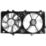 Order Radiator And Condenser Fan Assembly by APDI - 6034143 For Your Vehicle