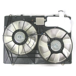 Order APDI - 6034147 - Dual Radiator and Condenser Fan Assembly For Your Vehicle