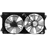Order Radiator And Condenser Fan Assembly by APDI - 6034153 For Your Vehicle