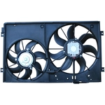 Order Radiator And Condenser Fan Assembly by APDI - 6035106 For Your Vehicle