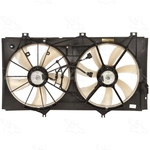 Order Radiator And Condenser Fan Assembly by FOUR SEASONS - 76040 For Your Vehicle