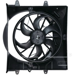 Order Radiator And Condenser Fan Assembly by TYC - 620200 For Your Vehicle