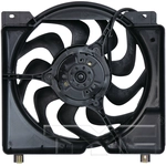 Order Radiator And Condenser Fan Assembly by TYC - 620560 For Your Vehicle