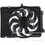 Order Radiator And Condenser Fan Assembly by TYC - 620640 For Your Vehicle
