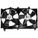 Order Radiator And Condenser Fan Assembly by TYC - 620980 For Your Vehicle