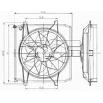 Order Radiator And Condenser Fan Assembly by TYC - 621140 For Your Vehicle