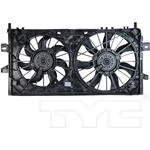 Order Radiator And Condenser Fan Assembly by TYC - 621430 For Your Vehicle