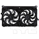 Order Radiator And Condenser Fan Assembly by TYC - 622210 For Your Vehicle