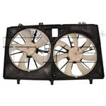 Order Radiator And Condenser Fan Assembly by TYC - 622670 For Your Vehicle