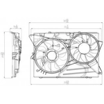 Order Radiator And Condenser Fan Assembly by TYC - 622780 For Your Vehicle