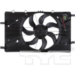 Order Radiator And Condenser Fan Assembly by TYC - 622890 For Your Vehicle