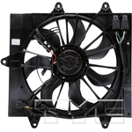 Order Radiator And Condenser Fan Assembly by TYC - 624040 For Your Vehicle