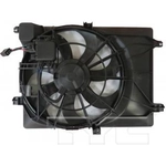 Order Radiator And Condenser Fan Assembly by TYC - 624620 For Your Vehicle