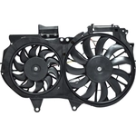 Order Radiator And Condenser Fan Assembly by UAC - FA50182C For Your Vehicle