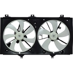 Order Radiator And Condenser Fan Assembly by UAC - FA50276C For Your Vehicle
