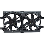 Order Radiator And Condenser Fan Assembly by UAC - FA50035C For Your Vehicle