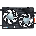 Order Radiator And Condenser Fan Assembly by UAC - FA50051C For Your Vehicle
