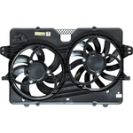 Order Radiator And Condenser Fan Assembly by UAC - FA50073C For Your Vehicle