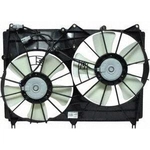 Order Radiator And Condenser Fan Assembly by UAC - FA50510C For Your Vehicle