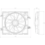 Order Radiator Cooling Fan Assembly - CH3115170 For Your Vehicle