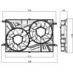 Order Radiator Cooling Fan Assembly - GM3115219 For Your Vehicle