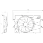 Order Radiator Cooling Fan Assembly - GM3115239 For Your Vehicle