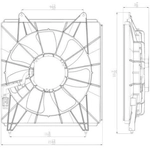 Order Radiator Cooling Fan Assembly - HO3113134 For Your Vehicle