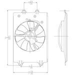 Order Radiator Cooling Fan Assembly - HO3115141 For Your Vehicle