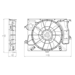 Order Radiator Cooling Fan Assembly - HY3115136 For Your Vehicle