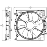 Order Radiator Cooling Fan Assembly - HY3115153 For Your Vehicle